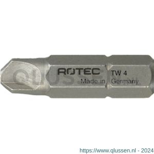 Rotec 815 schroefbit Basic C6.3 Tri-Wing TW 7x25 mm set 10 stuks 815.0007