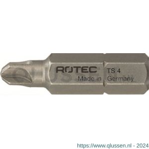 Rotec 815.1 schroefbit Basic C6.3 Torq-Set TS 4x25 mm set 10 stuks 815.1004