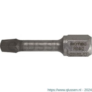 Rotec 817 Impact schroefbit Diamond C6.3 Robertson SQD 3x30 mm set 10 stuks 817.3203