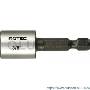 Rotec 819 magnetische dopsleutel E6.3 SW 5/16 inch x 50 mm set 3 stuks 819.1020