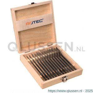 Rotec 230 Speedborenset 230 13 delig diameter 6-25 mm hout 900.1018