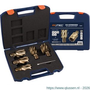 Rotec 537 HSS-XE kernborenset Gold-Line 537 Uni 19 6 delig diameter 24-32 mm 537.9005