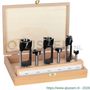 Rotec 251 cilinderkop- en proppenborenset 251/245 10 delig diameter 15-35 mm 900.1088