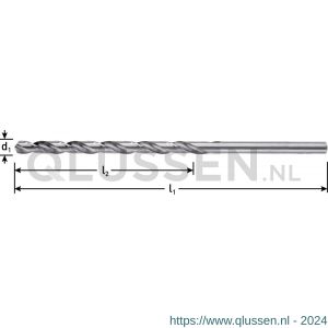 Rotec 150 HSS-G spiraalboor DIN 340 type N diameter 13,0x134x205 mm 150.1300E