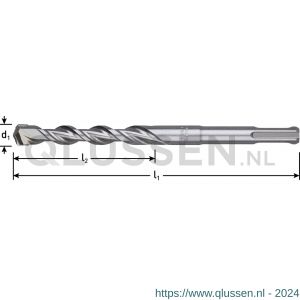 Rotec 200 hamerboor SDS Plus V-Breaker diameter 6,5x150x210 mm 200.0652