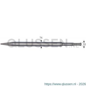 Rotec 214 Opti-Line SDS Plus puntbeitel L=250 mm 214.0005