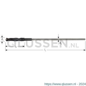 Rotec 232 HSS bekistingsboor diameter 12,0x800 mm 232.1202