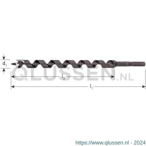 Rotec 241E slangenboor Elite-Eco diameter 20x250x320 mm 241.2001E