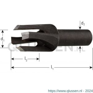 Rotec 251.9 WS proppenboor 15x53 mm 251.9150