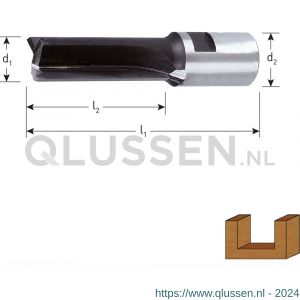 Rotec 271 HM groeffrees Gold-Line diameter 14x45 mm M12x1 271.03.1402