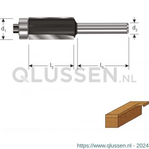 Rotec 271 HM kantenfrees Z2 Gold-Line diameter 12,7x38,1 mm d=12 mm 272.25.1271