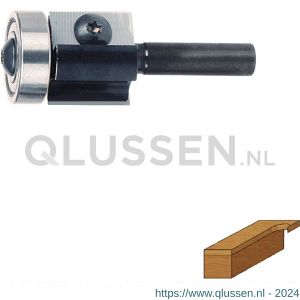 Rotec 271 HM kantenfrees wisselplaat Gold-Line diameter 19x30 mm Z=2 d2=8 mm 271.29.1902