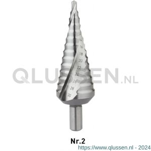 Rotec 425 HSS trappenboor Splitpoint nummer 2 4,0-30,0 mm 425.0020