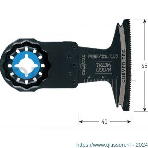 Rotec 519 OTK 13/65BI Starlock invalzaagblad hout-metaal 65x40 mm 519.0158