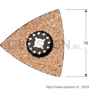 Rotec 519 OF 78K2 Starlock schuurplateau HM-Riff diameter 78 mm519.0280