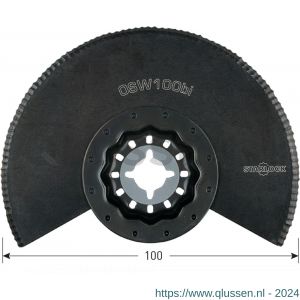 Rotec 519 OSW 100BI Starlock segmentzaagblad gekarteld diameter 100 mm 519.0320