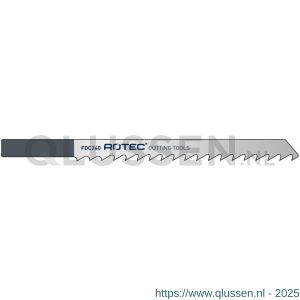 Rotec 523 decoupeerzaagblad HCS FDC240 set 5 stuks 523.0240