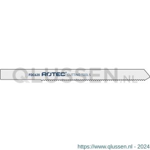 Rotec 523 decoupeerzaagblad HCS FDC620 set 5 stuks 523.0620