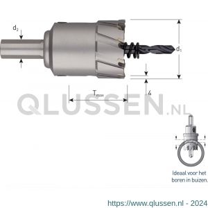 Rotec 535 HM gatfrees Heavy-Duty Tmax=30 diameter 27,0 mm 535.0270