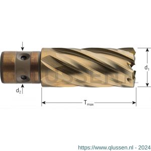 Rotec 539 HSS-XE kernboor Gold-Line Quickin 18 diameter 27x40 mm 539.2700