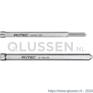 Rotec 545 uitwerpstift diameter 7,98x105 mm 545.0053