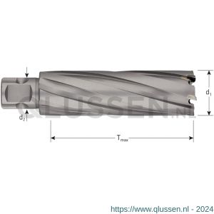 Rotec 546 HM kernboor Hard-Line universeel 19 diameter 18x80 mm 546.0182