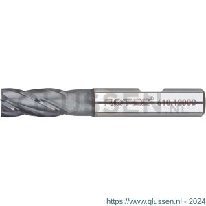 Rotec 610 HSS-E vingerfrees DIN 844 kort AlCrN-gecoat diameter 30x45x121 mm d2=25 mm Z=6 610.3000C