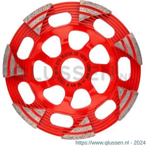 Rotec 737 diamant-komschijf Delta-X Cup diameter 125x22,2 mm 737.2253