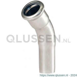 Bonfix M-Press RVS insteekbocht 45 graden 76.1 mm 200740