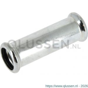 Bonfix M-Press staalverzinkt overschuifkoppeling 15x15 mm 300210