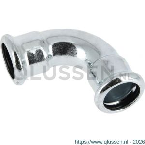 Bonfix M-Press staalverzinkt bocht 90 graden 15x15 mm 300410