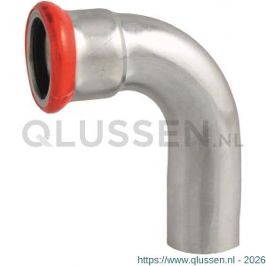Bonfix M-Press staalverzinkt insteekbocht 90 graden 12 mm 300505