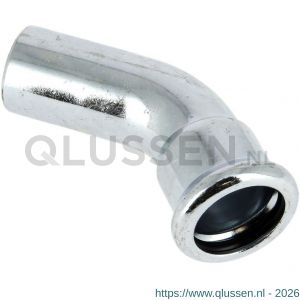 Bonfix M-Press staalverzinkt insteekbocht 45 graden 76,1 mm 300745