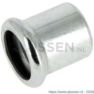 Bonfix M-Press staalverzinkt eindkoppeling 22 mm 302420