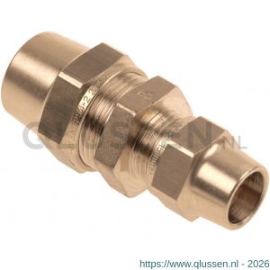 Bonfix Belgas rechte koppeling 18x15 mm 36215