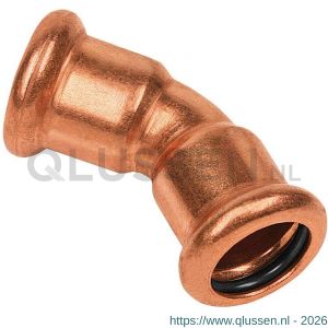 Bonfix M-Press RK roodkoper Bocht 45 graden 22x22 mm 400615