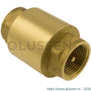 Bonfix keerklep met messing insert 1 inch 40082