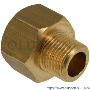 Bonfix neusstuk 1/2 inch x 3/8 inch messing conisch 44505