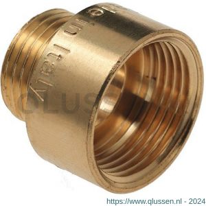 Bonfix neusstuk 1/4 inch x 1/8 inch messing 45000