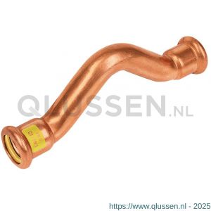 Bonfix M-Press RK roodkoper Gas passeerbocht 18x18 mm 503215