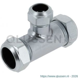 Bonfix 109 verloop T-stuk 22x22x15 mm 54220