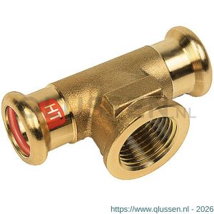 Bonfix M-Press RK roodkoper Solar T-stuk 35 mm x 1/2 inch binnendraad x 35 mm 602225