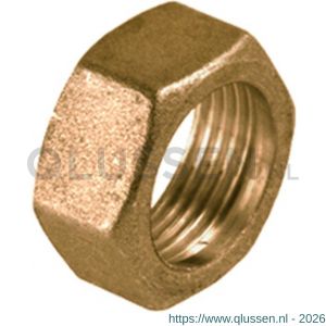 Bonfix wartelmoer 1 inch NEN 2544 70712