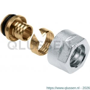 Bonfix TP98 adaptor (pilaar, knelring en wartel) eurokonus 18x2.0 mm 73015