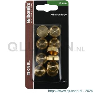 Bonfix blister afsluitplaat 15 mm 10 stuks 804410