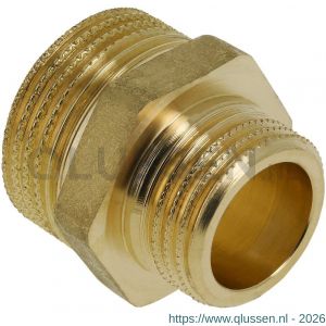 Bonfix verloopnippel 1/2 inch x 1/4 inch 2x buitendraad 80541