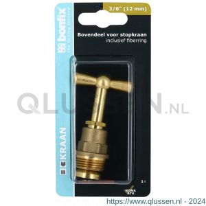 Bonfix blister messing bovendeel voor stopkraan 3/8 inch 12 mm 806405