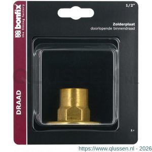 Bonfix blister zolderplaat 1/2 inch binnendraad 806605