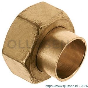 Bonfix 2-delige koppeling 3/4 inch x 15 mm 820115