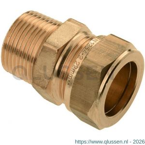 Bonfix puntstuk 3/4 inch buitendraad x 18 mm 82492